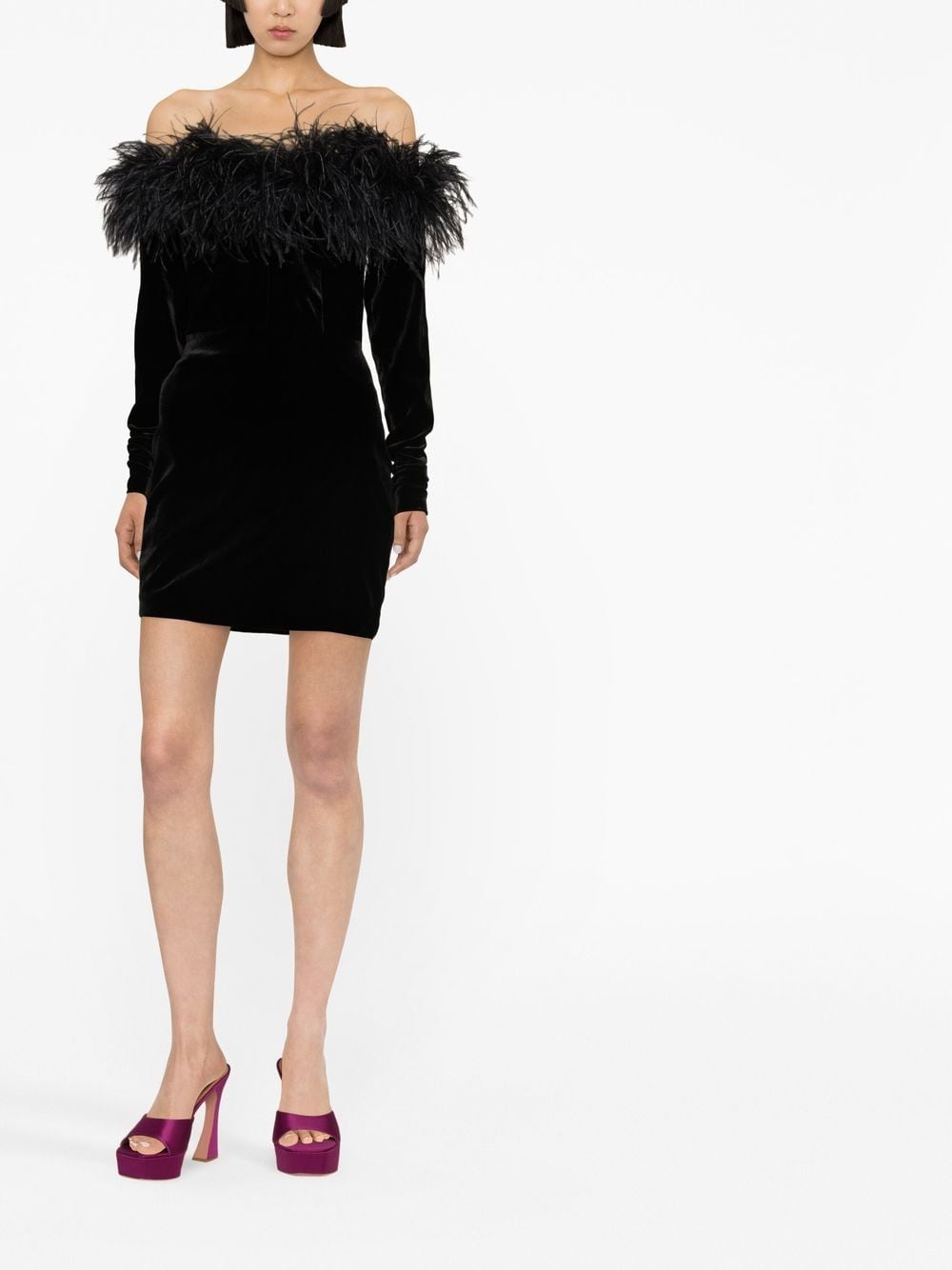 Alessandra Rich Black Dress