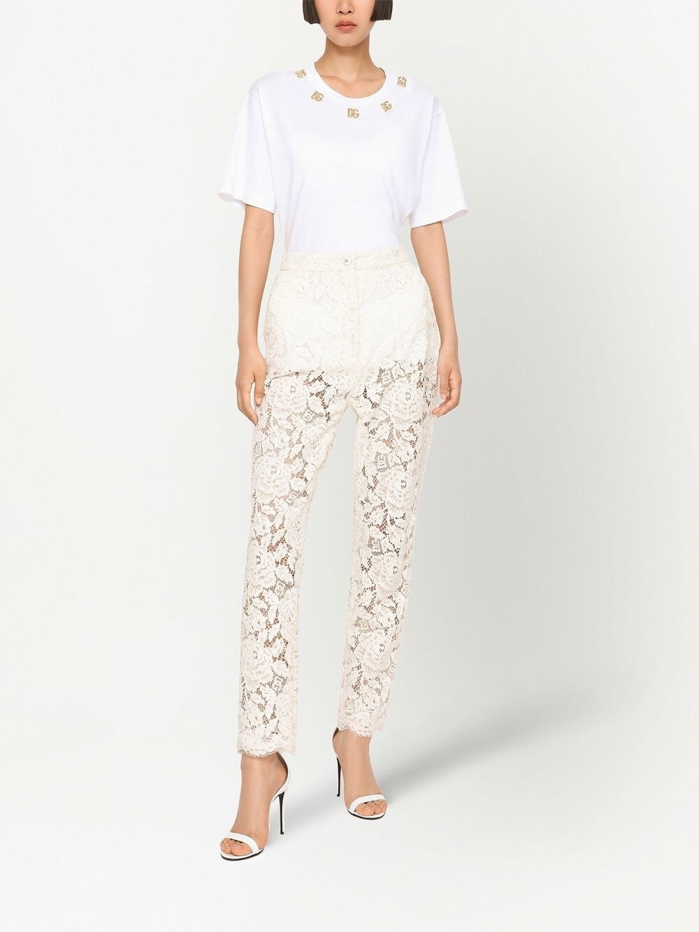 Dolce & Gabbana White Trousers