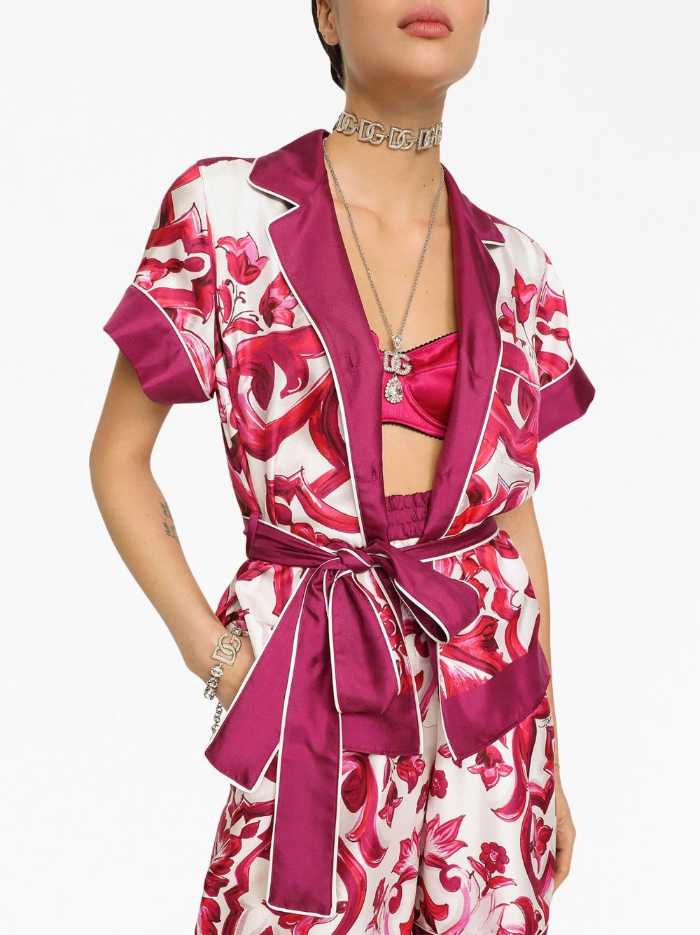 Dolce & Gabbana Cruise Fuchsia Shorts