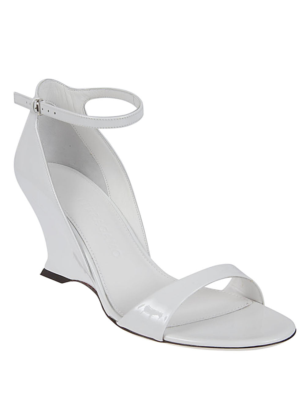 Ferragamo White Sandals