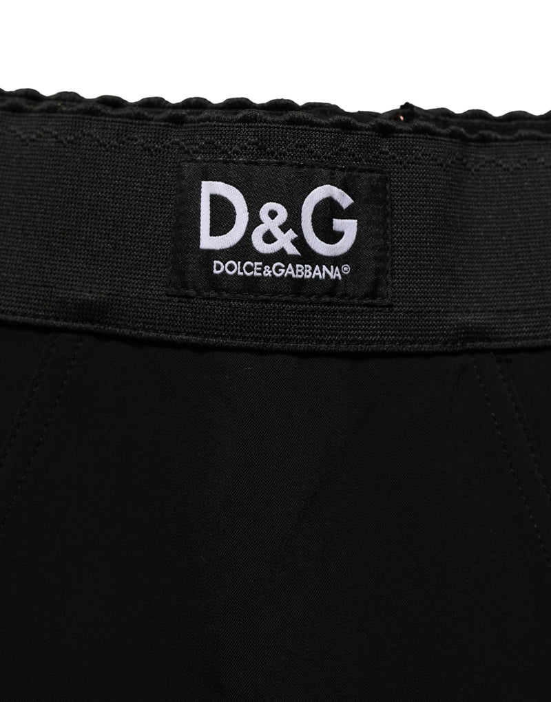 Dolce & Gabbana Capri Black Short Trousers