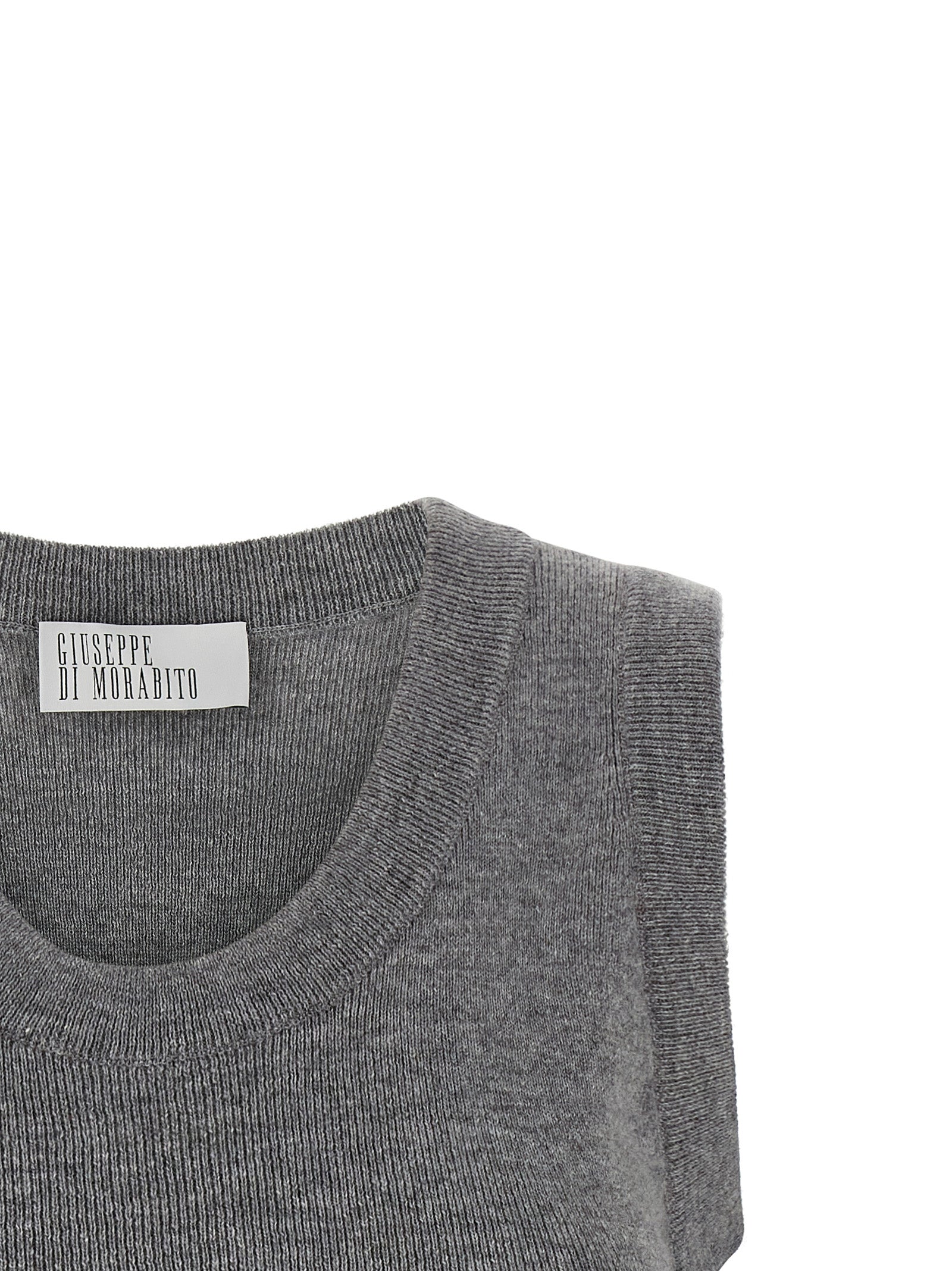 Giuseppe Di Morabito Gray Wool Sweater