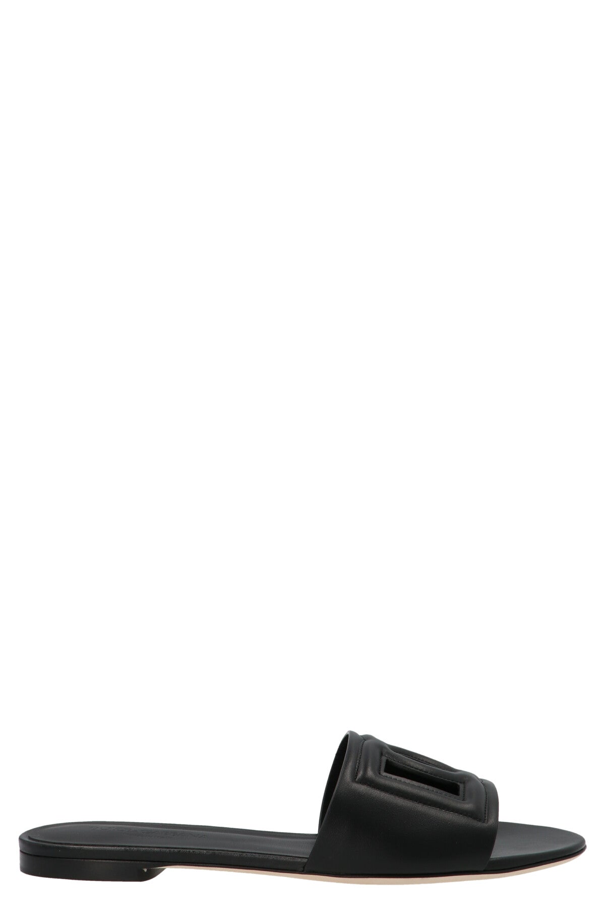 Dolce & Gabbana Black Slides