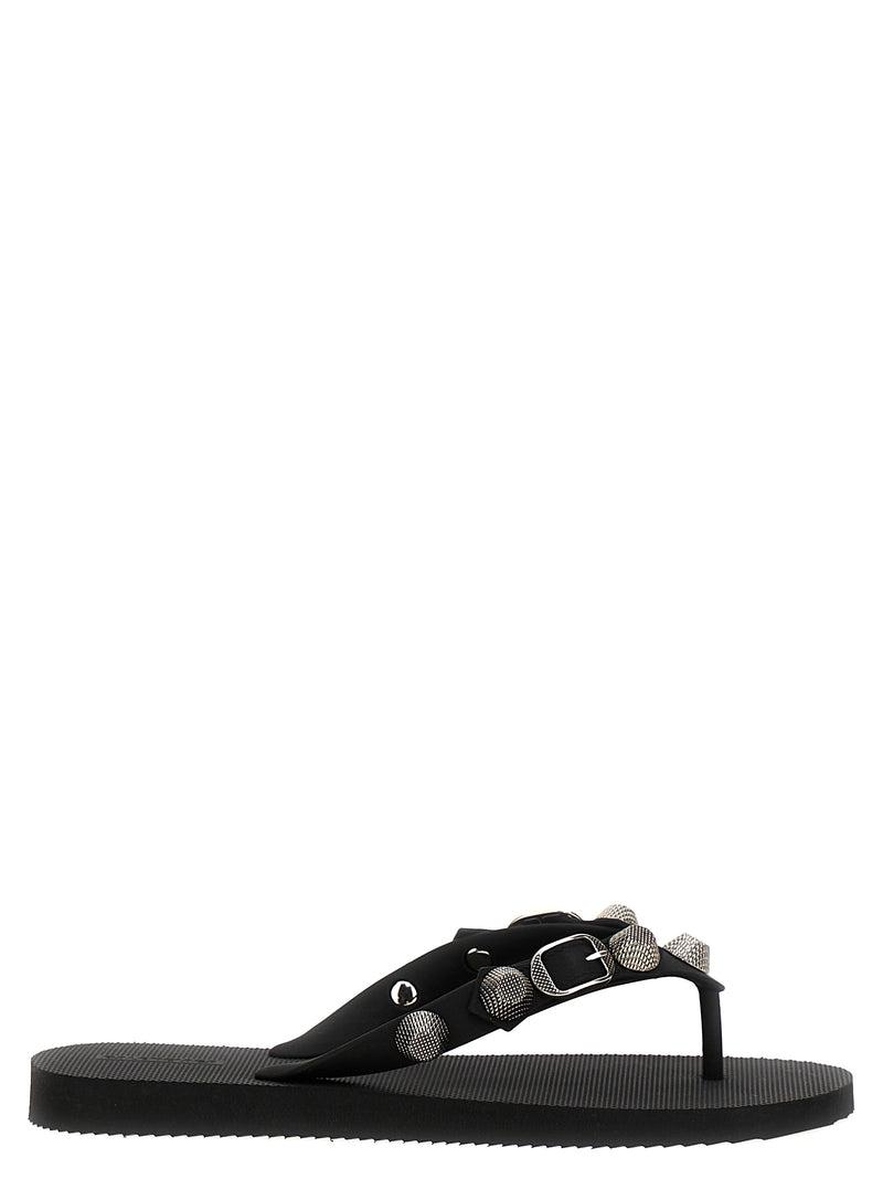 Balenciaga Black Slides
