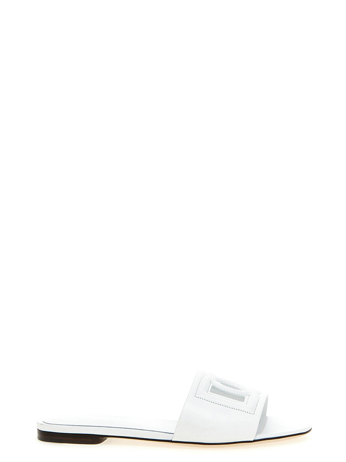 Dolce & Gabbana White Slides