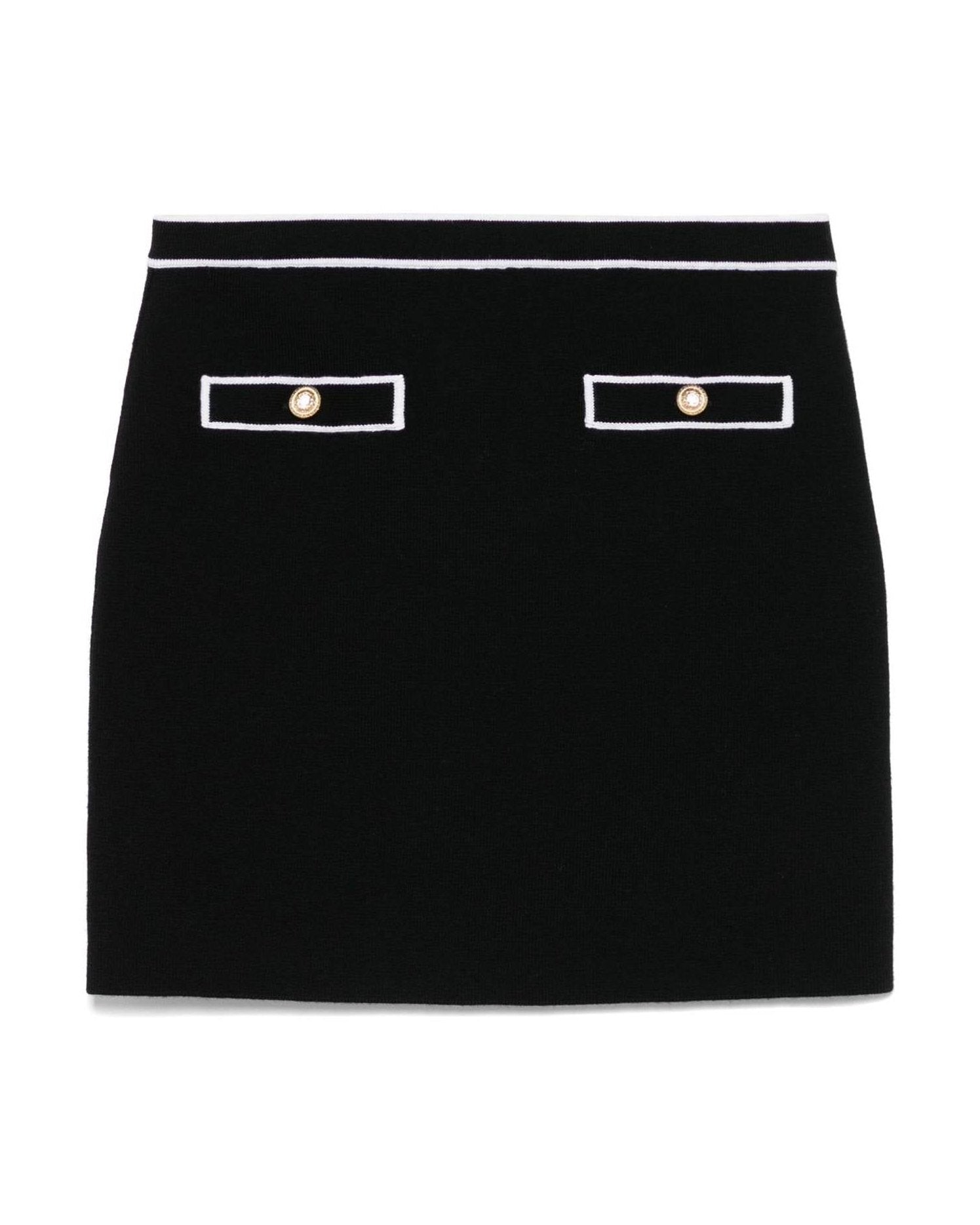 Alice + Olivia Black Skirt Glam Steals