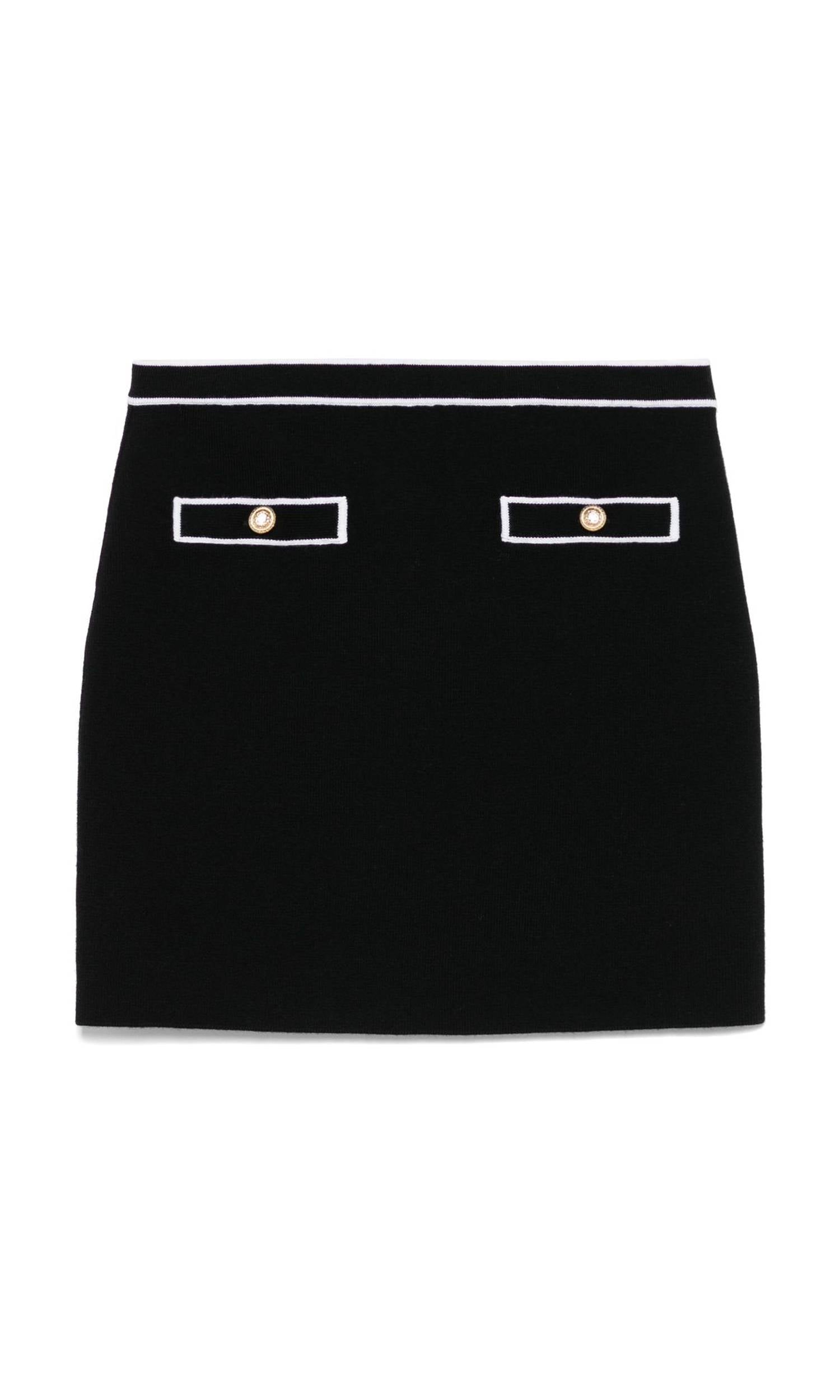 Alice + Olivia Black Skirt Glam Steals