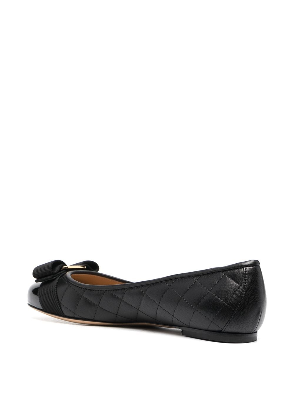 Ferragamo Flat Black Shoes