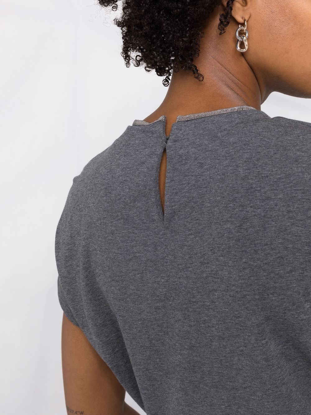 Brunello Cucinelli T-Shirt And Grey Polo