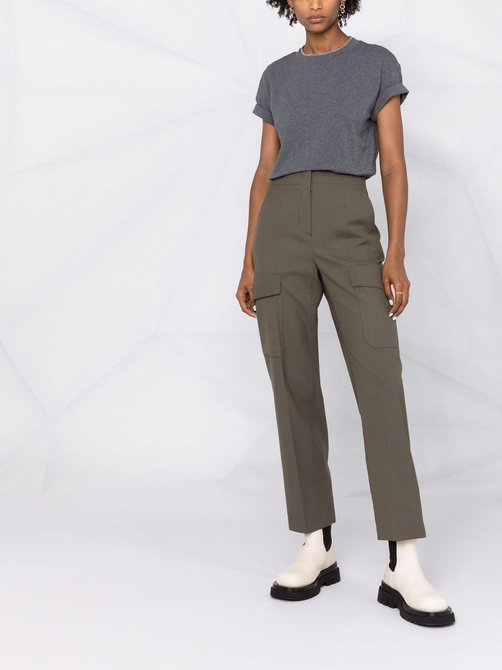 Brunello Cucinelli T-Shirt And Grey Polo