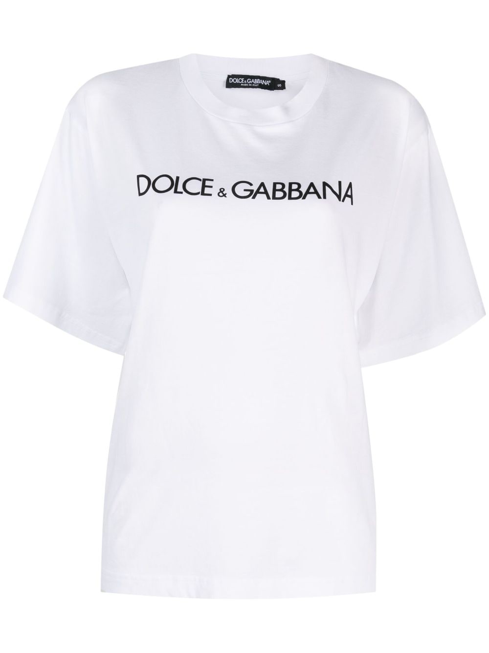 Dolce & Gabbana Logo Print Cotton T-Shirt
