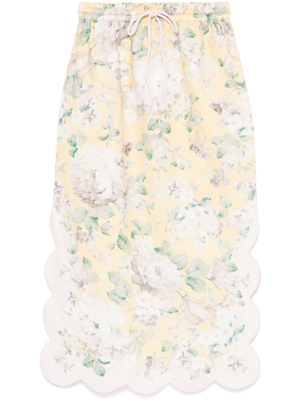 Zimmermann Yellow Skirt