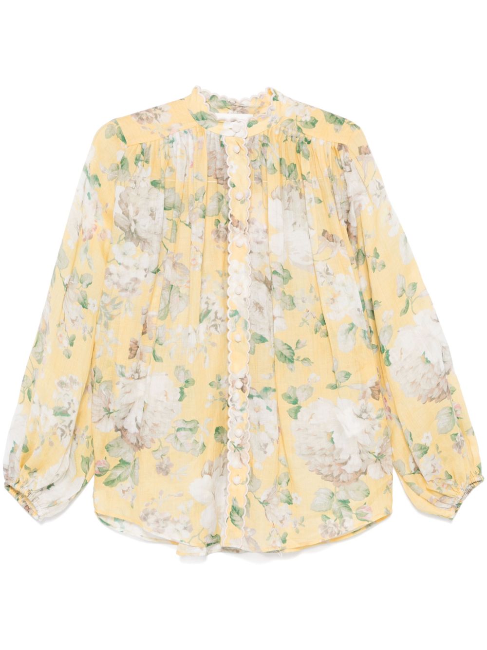 Zimmermann Yellow Shirt