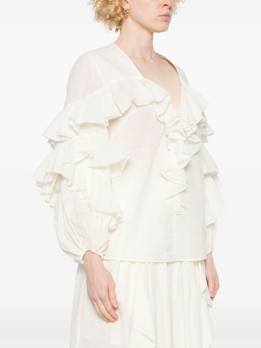 Zimmermann White Shirt