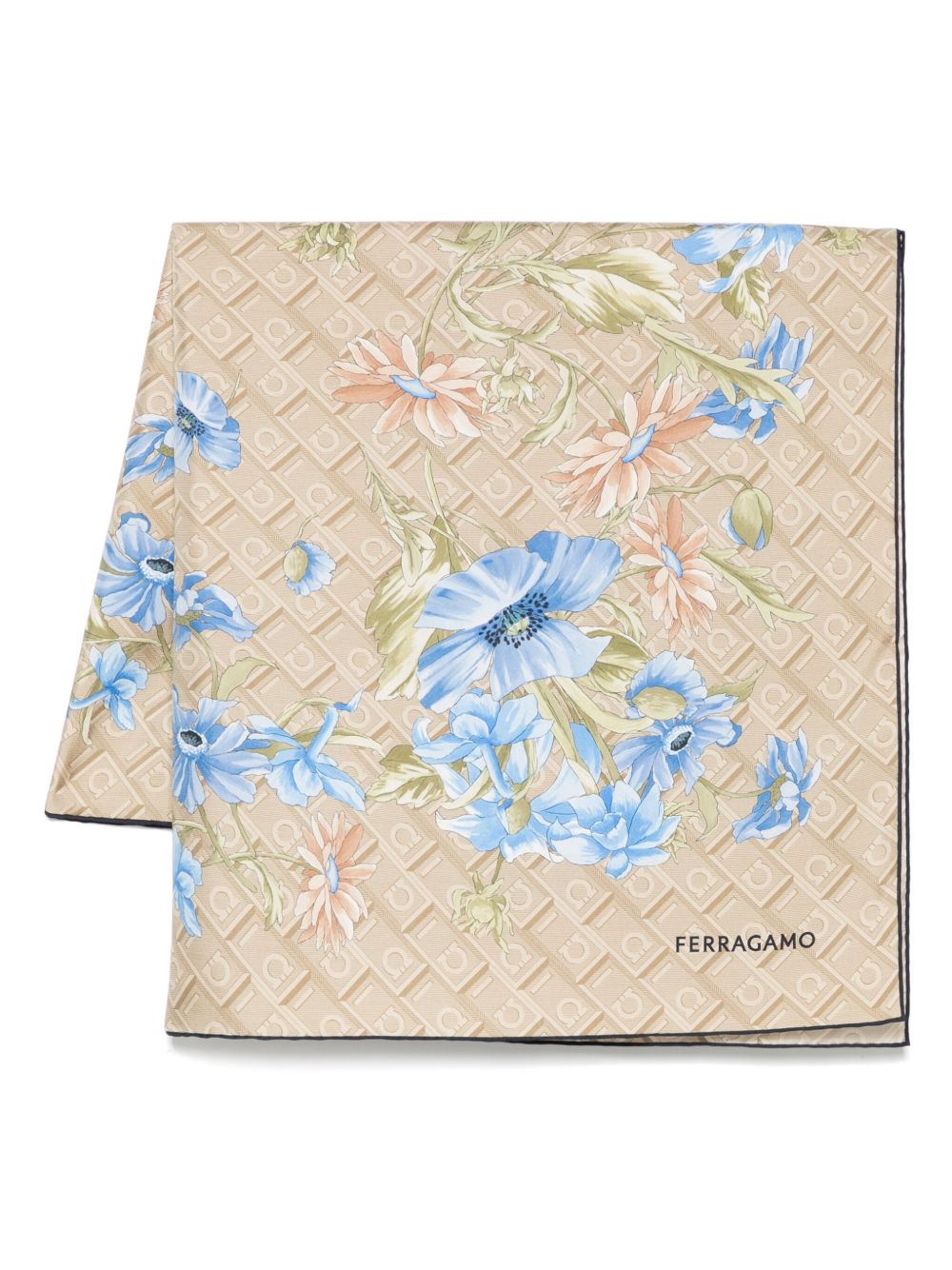 Ferragamo Green Scarfs