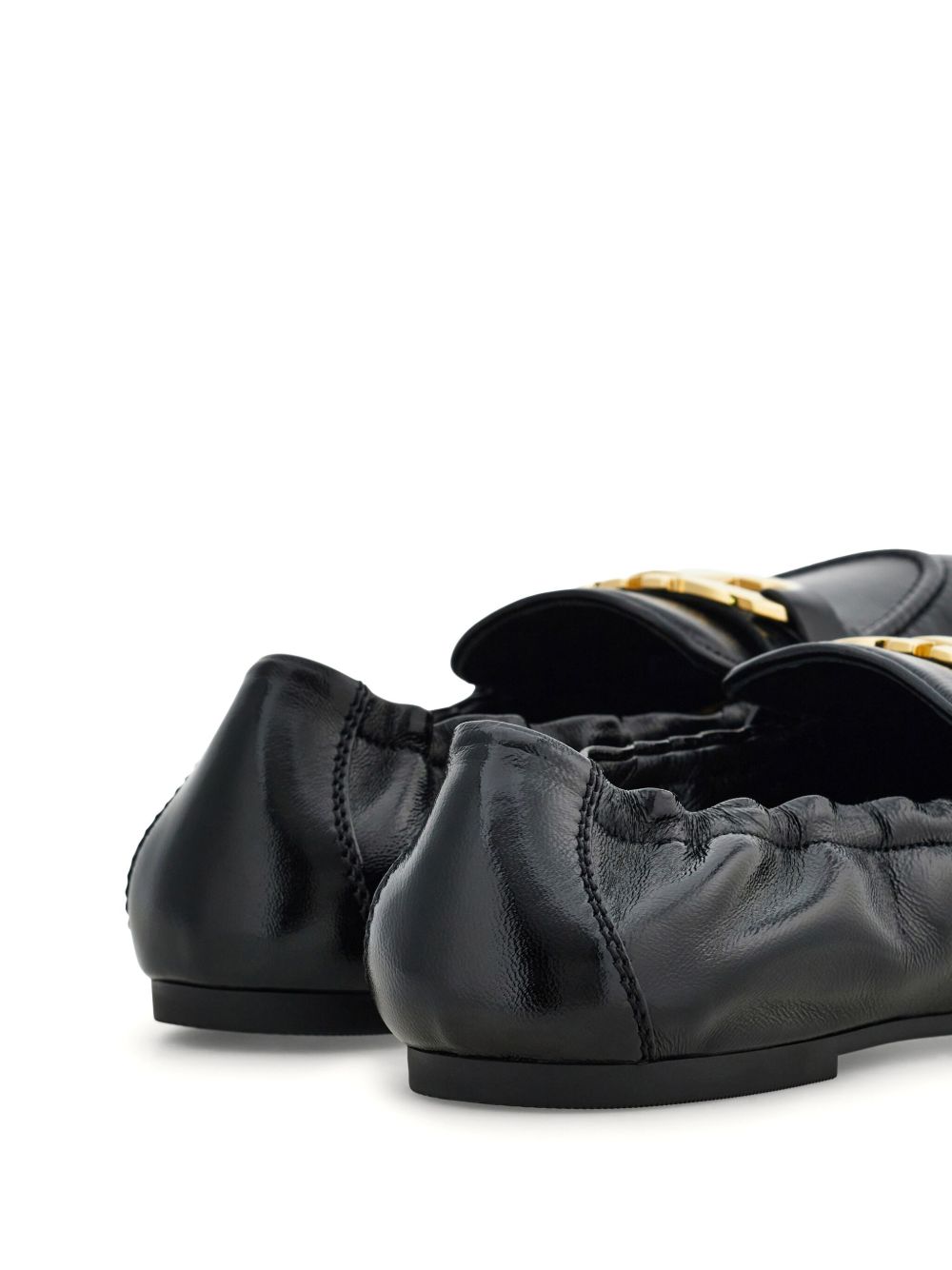 Ferragamo Flat Shoes Black