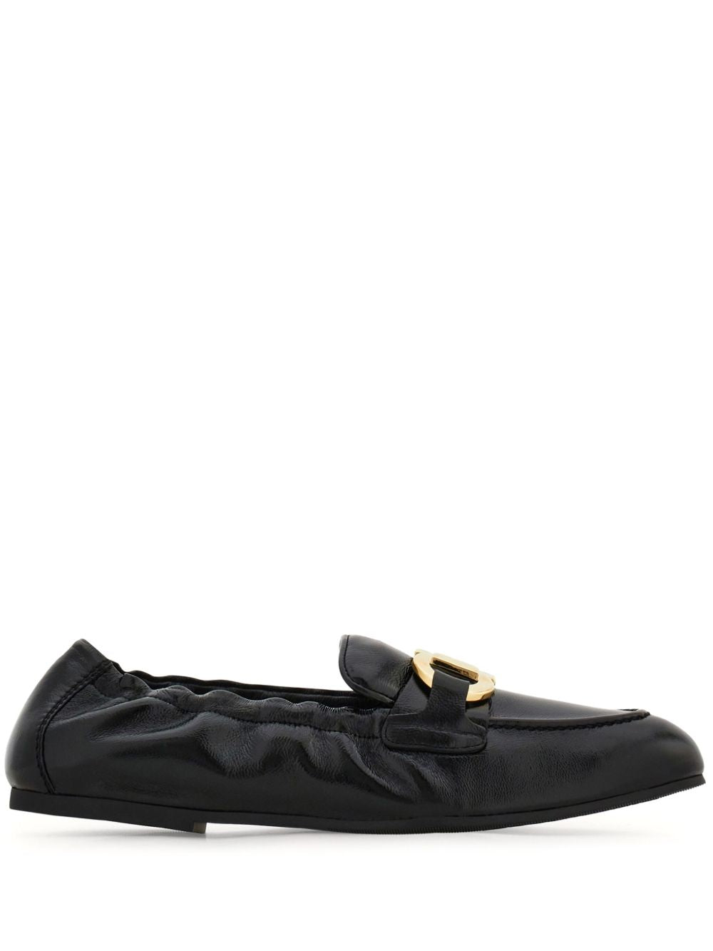 Ferragamo Flat Shoes Black
