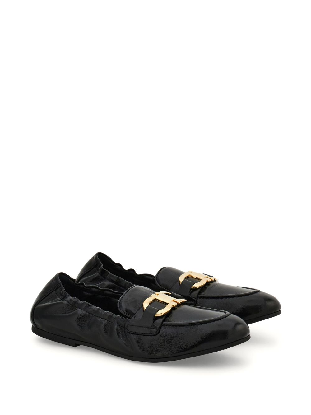 Ferragamo Flat Shoes Black