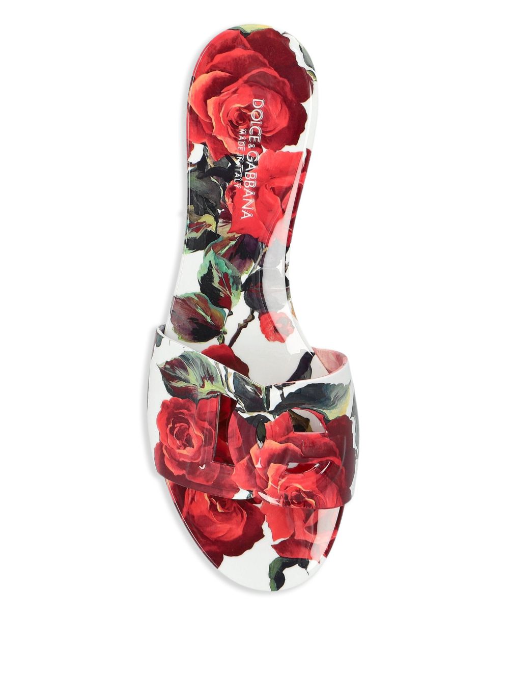 Dolce & Gabbana Floral Print Slides