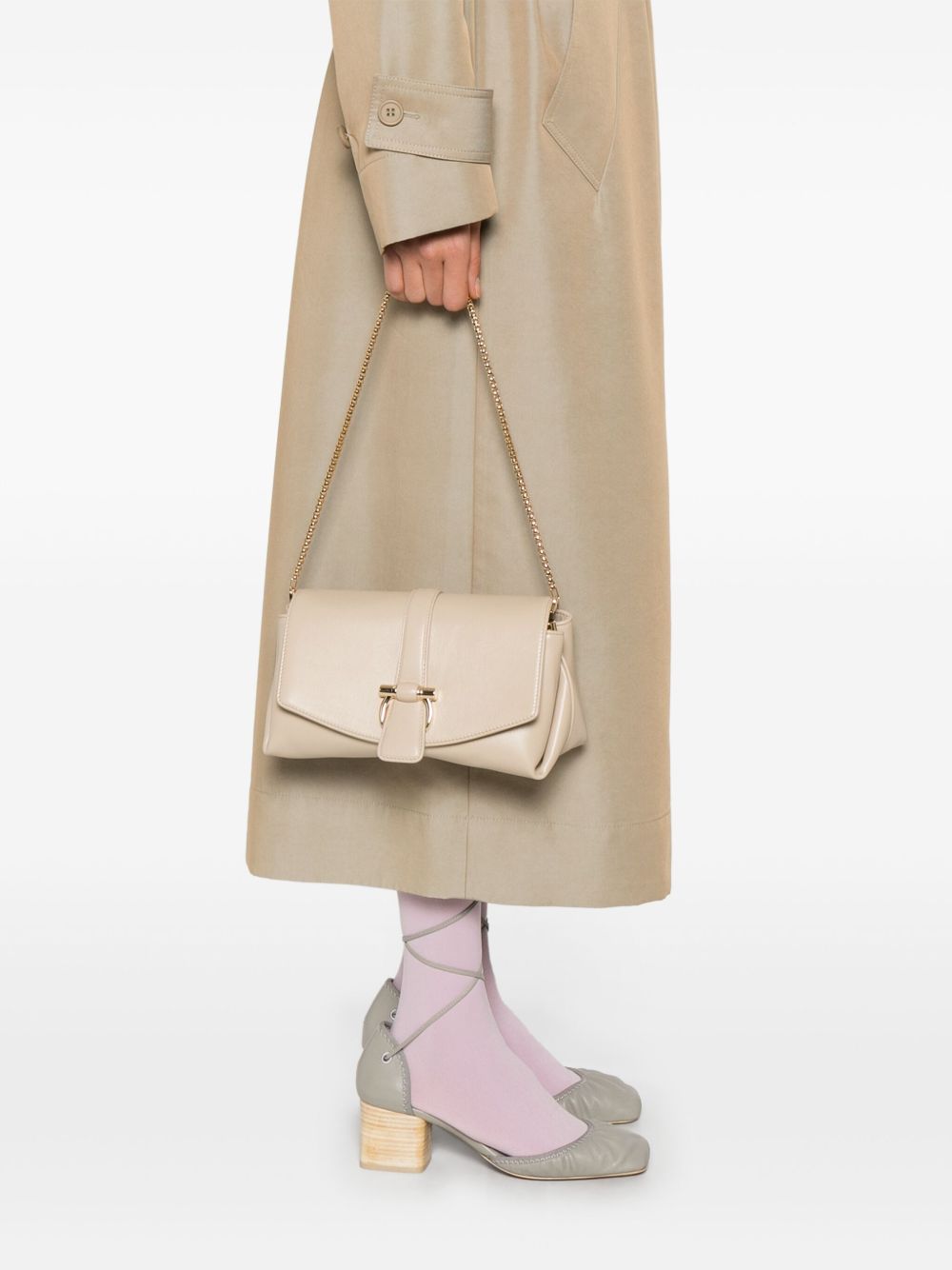 Ferragamo Grey Bag