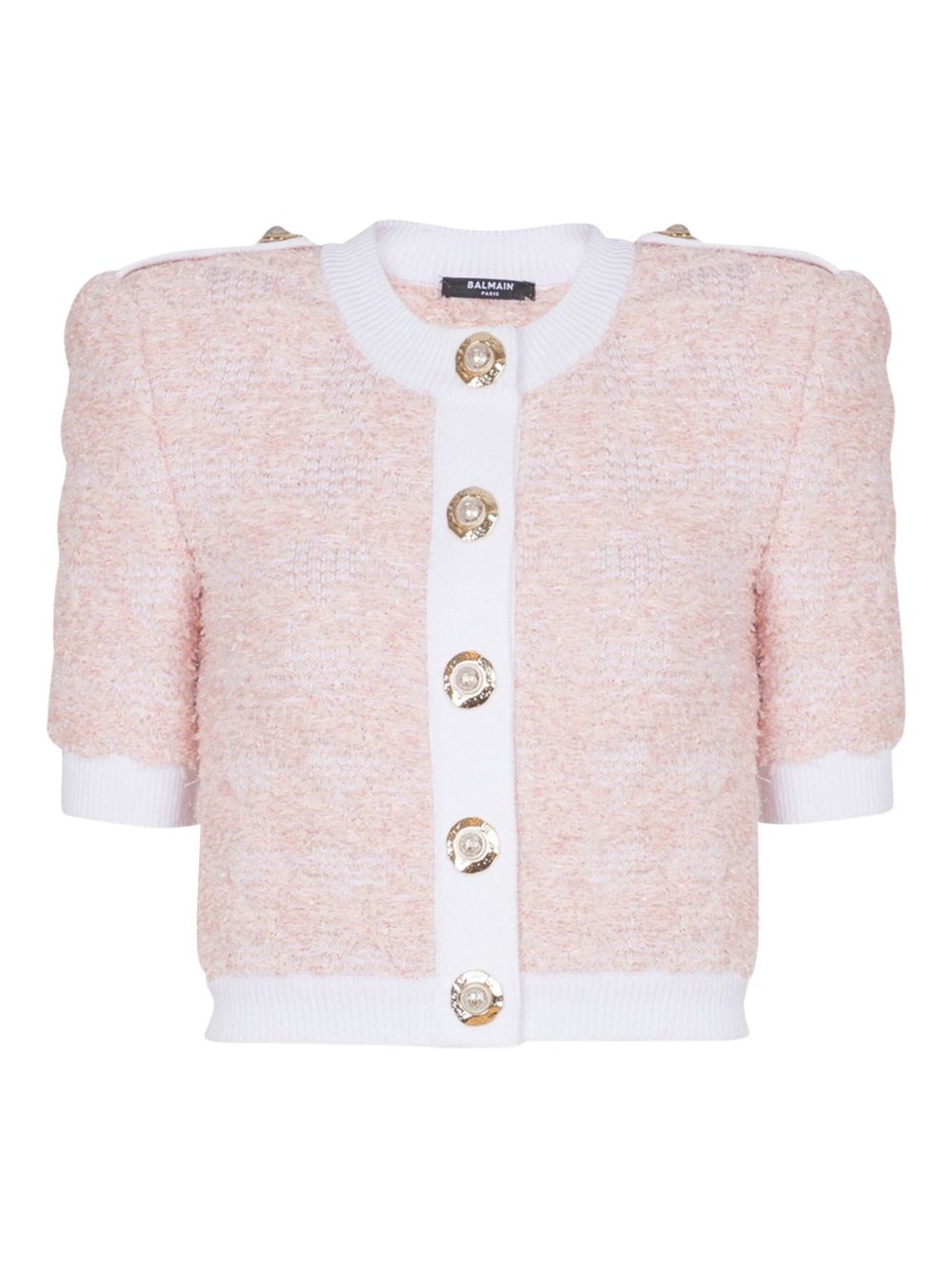 Balmain Cropped Cardigan Glam Steals
