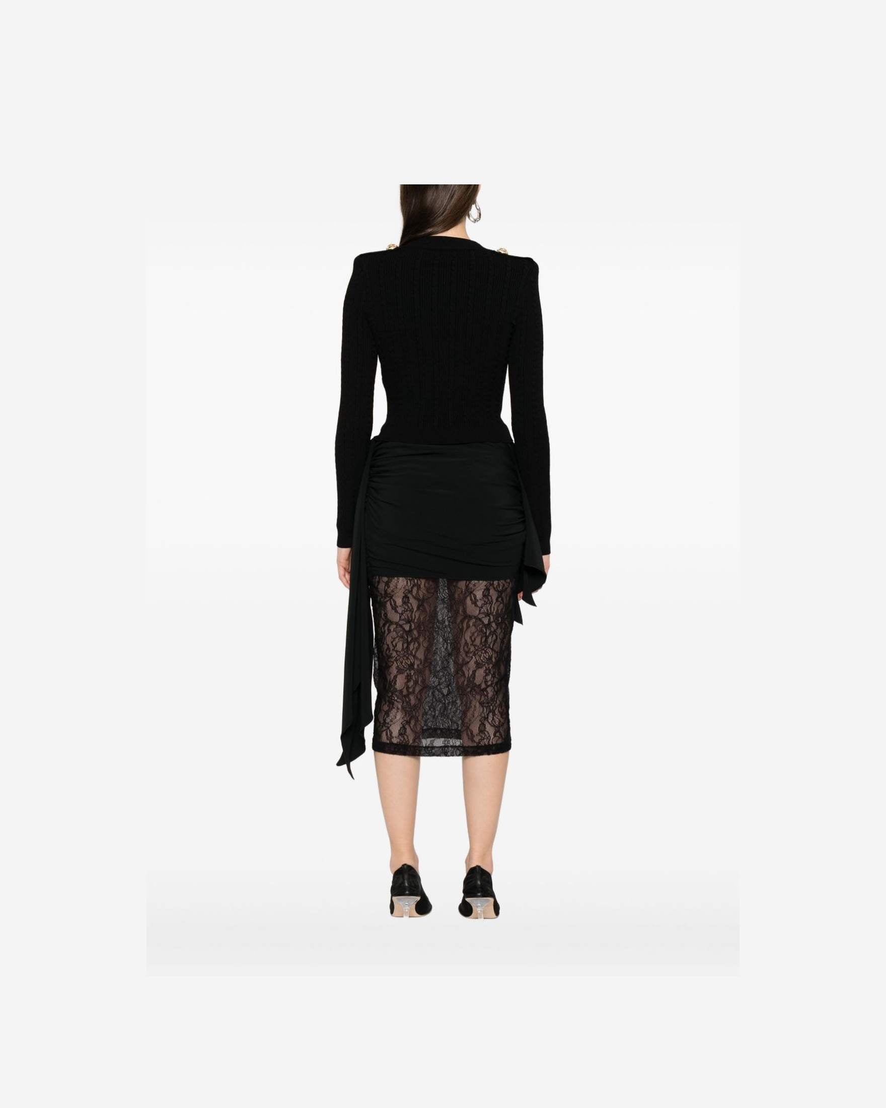 Balmain Knitted Cardigan Glam Steals
