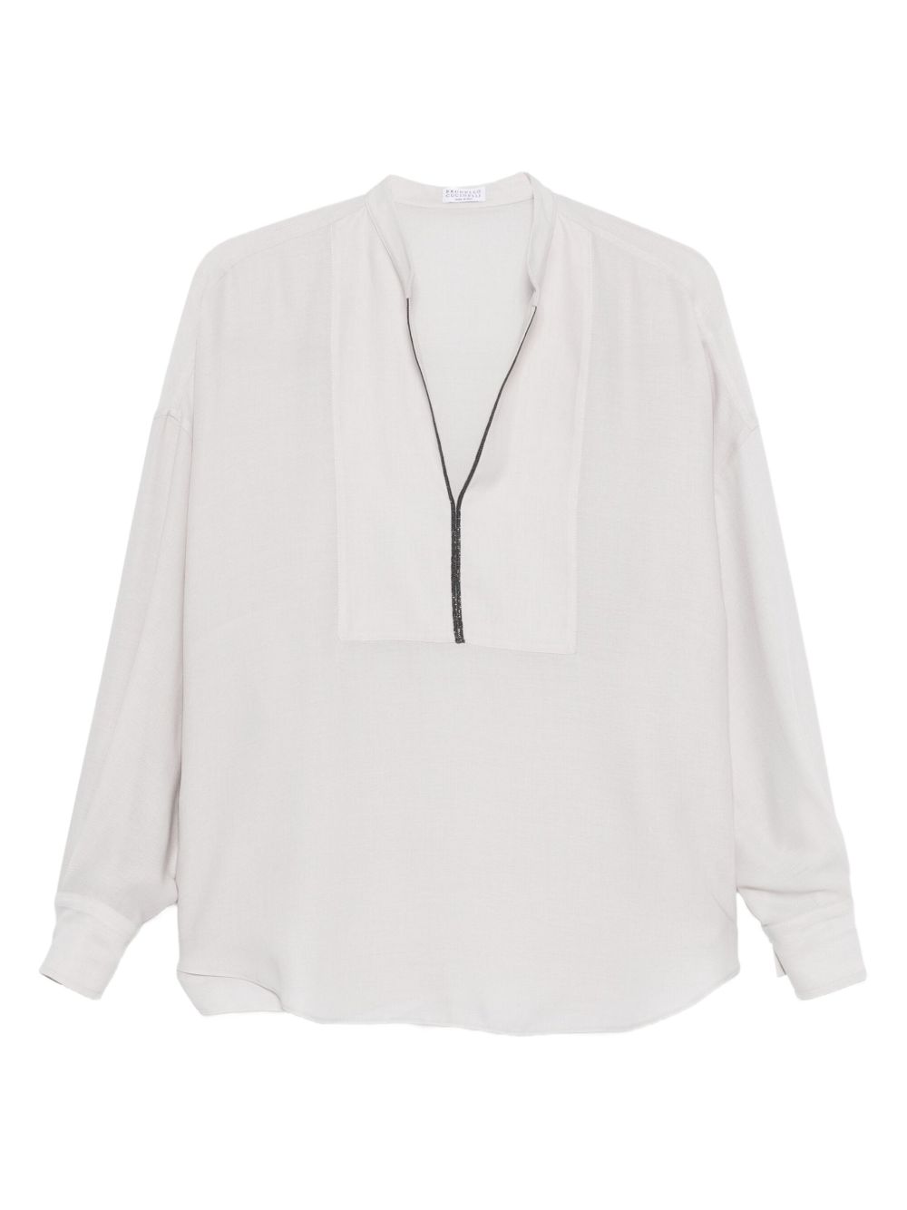 Brunello Cucinelli Light Grey Shirt Glam Steals