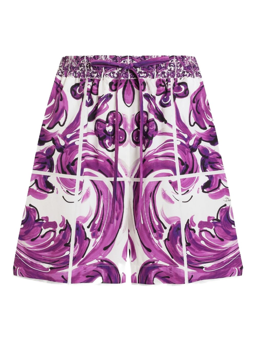 Dolce & Gabbana Shorts Purple Glam Steals