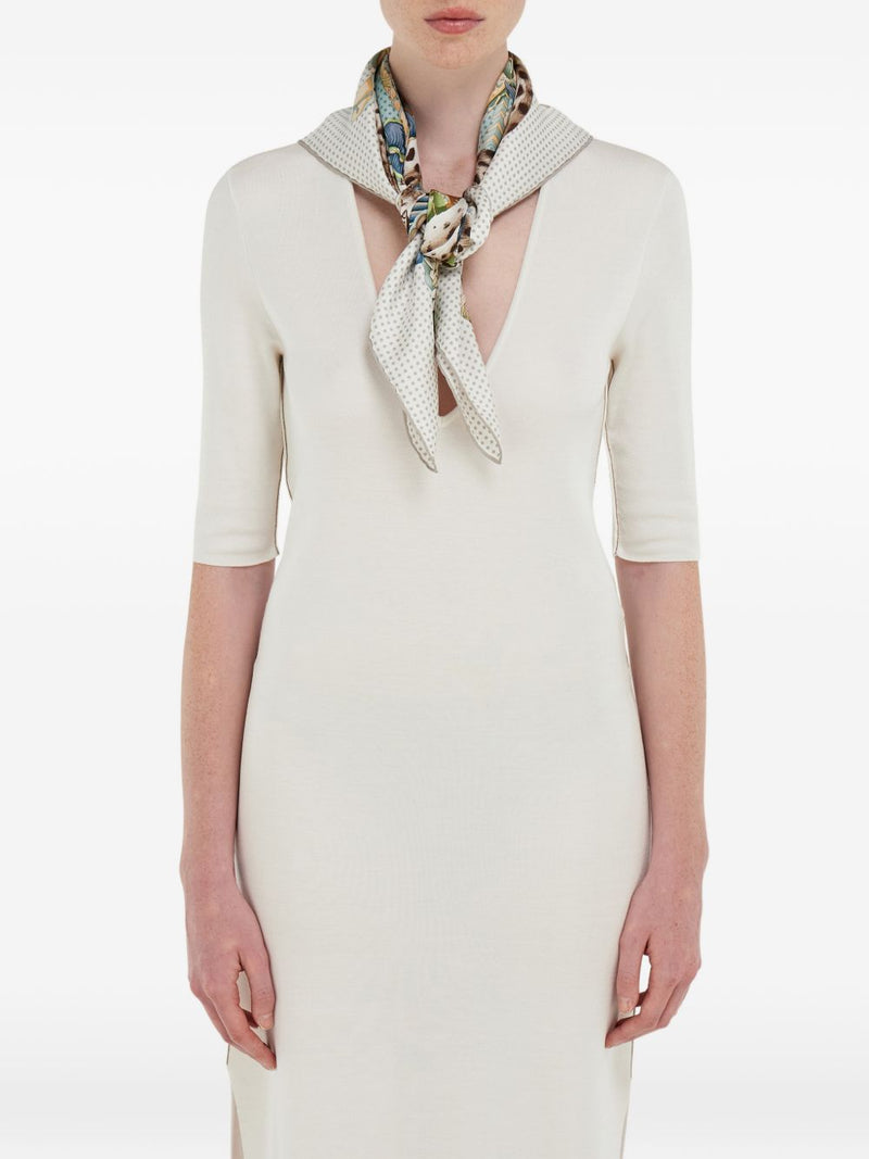 Ferragamo Green Scarf