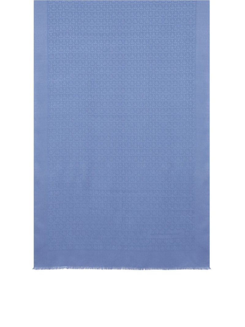 Ferragamo Clear Blue Scarf