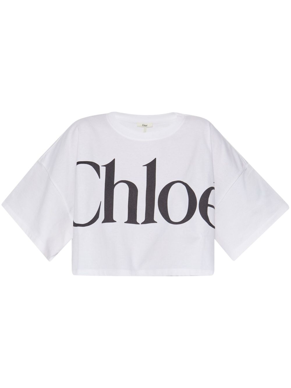 Chloé White Polo T-shirt