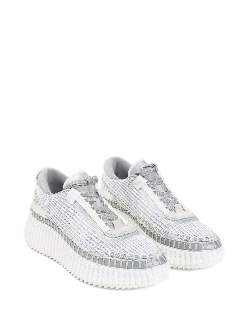 Chloé Grey Sneakers Glam Steals
