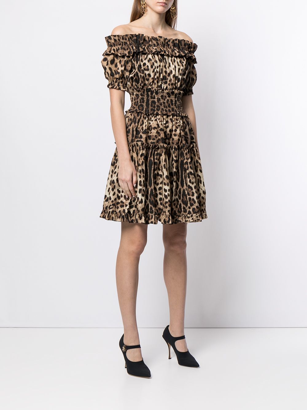 Dolce & Gabbana Brown Dress Glam Steals