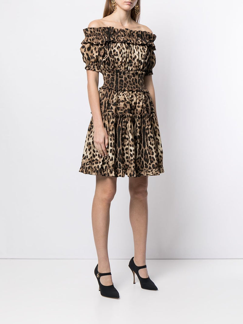 Dolce & Gabbana Brown Dress Glam Steals
