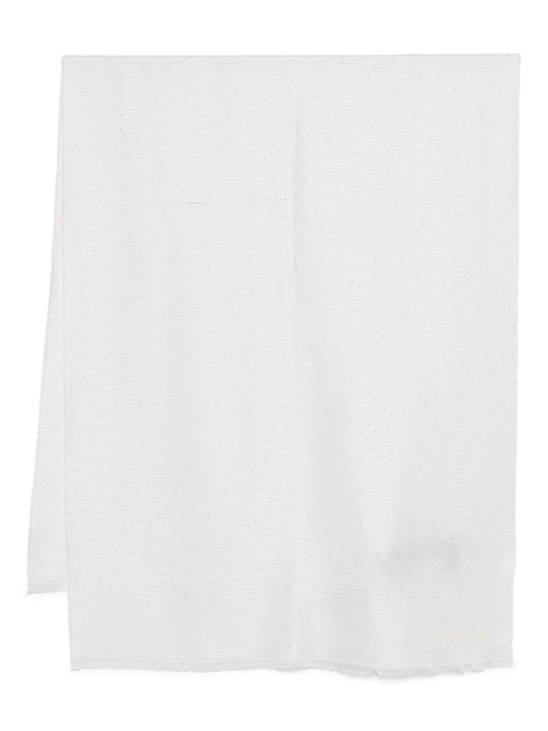 Emporio Armani White Scarf
