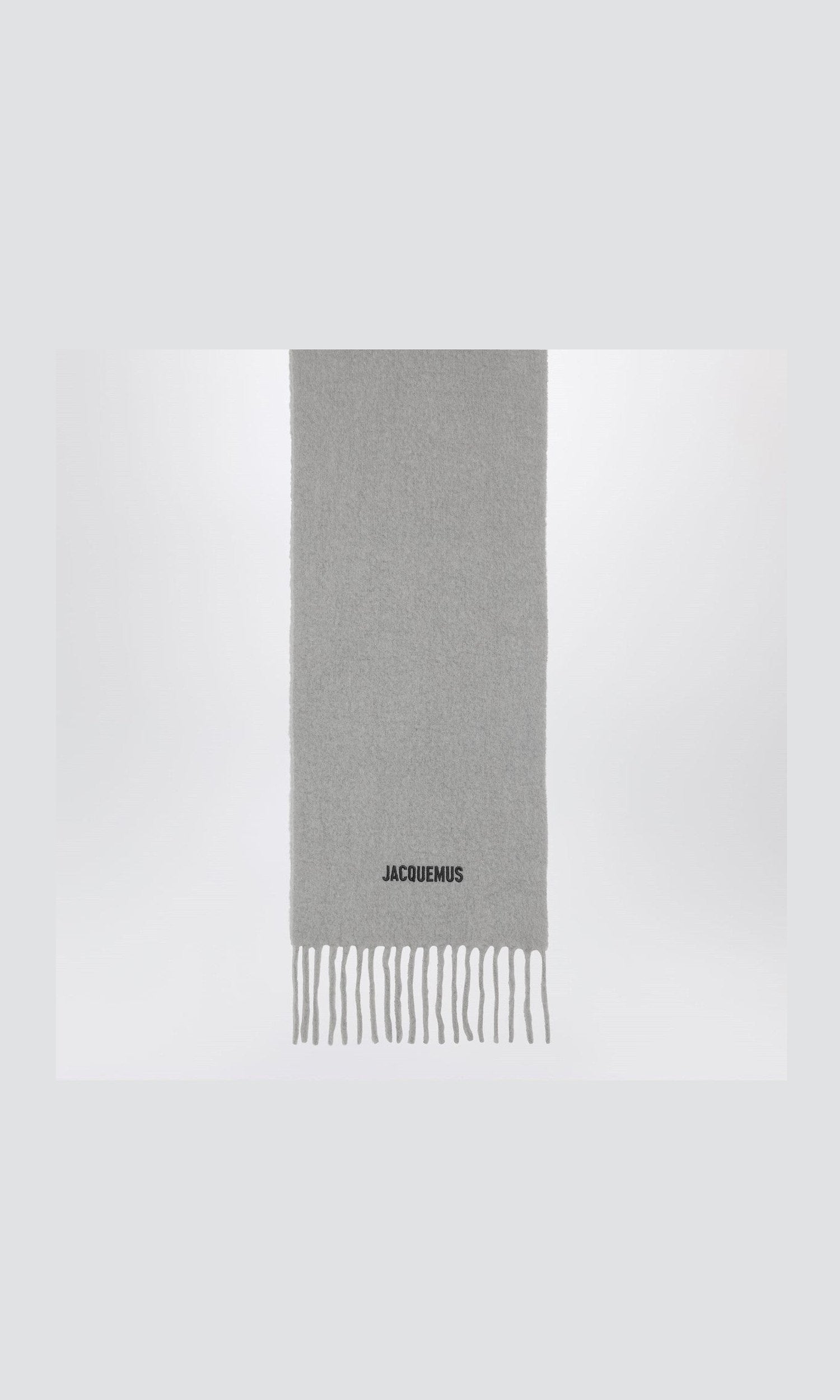 JACQUEMUS The Moisson scarf grey Glam Steals