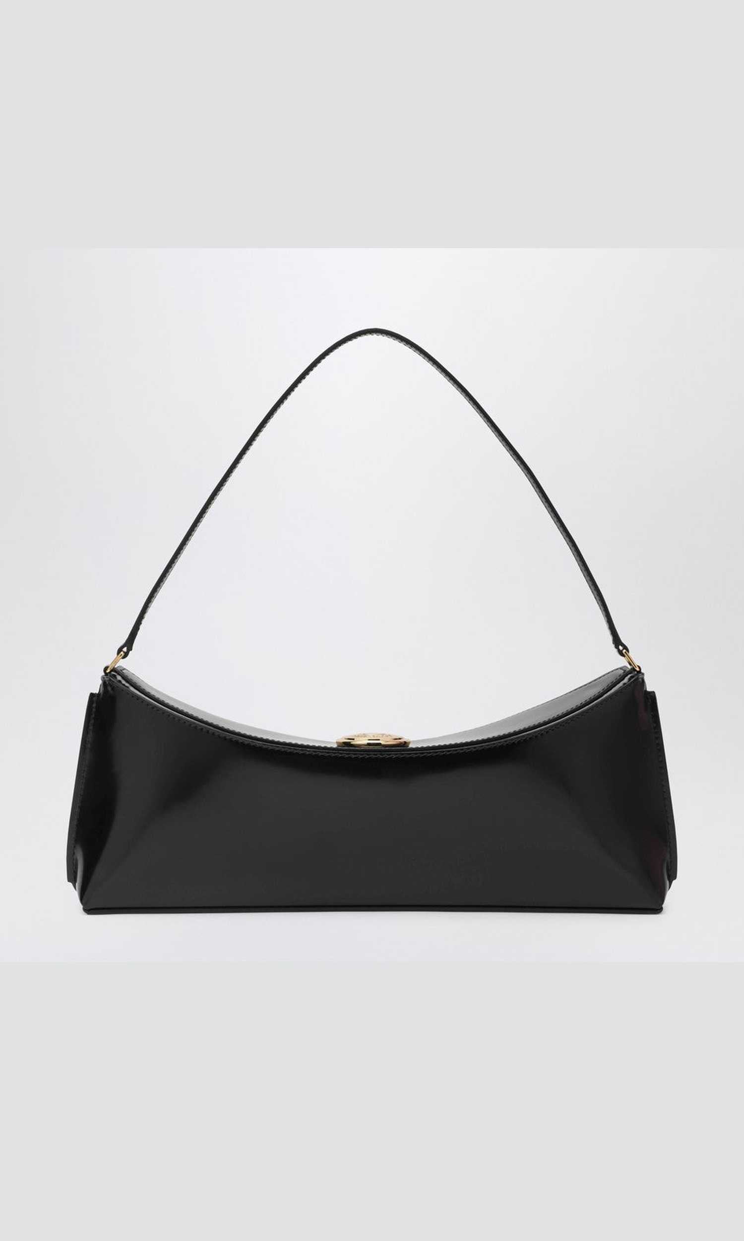 JACQUEMUS Black Oval Pouch Glam Steals