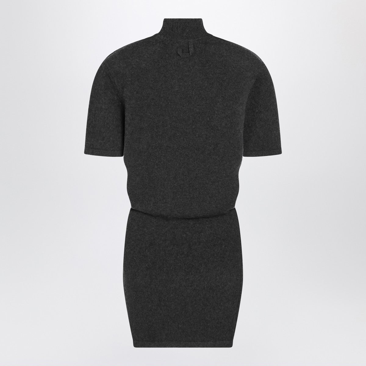 JACQUEMUS Dark grey wool and cashmere dress Glam Steals