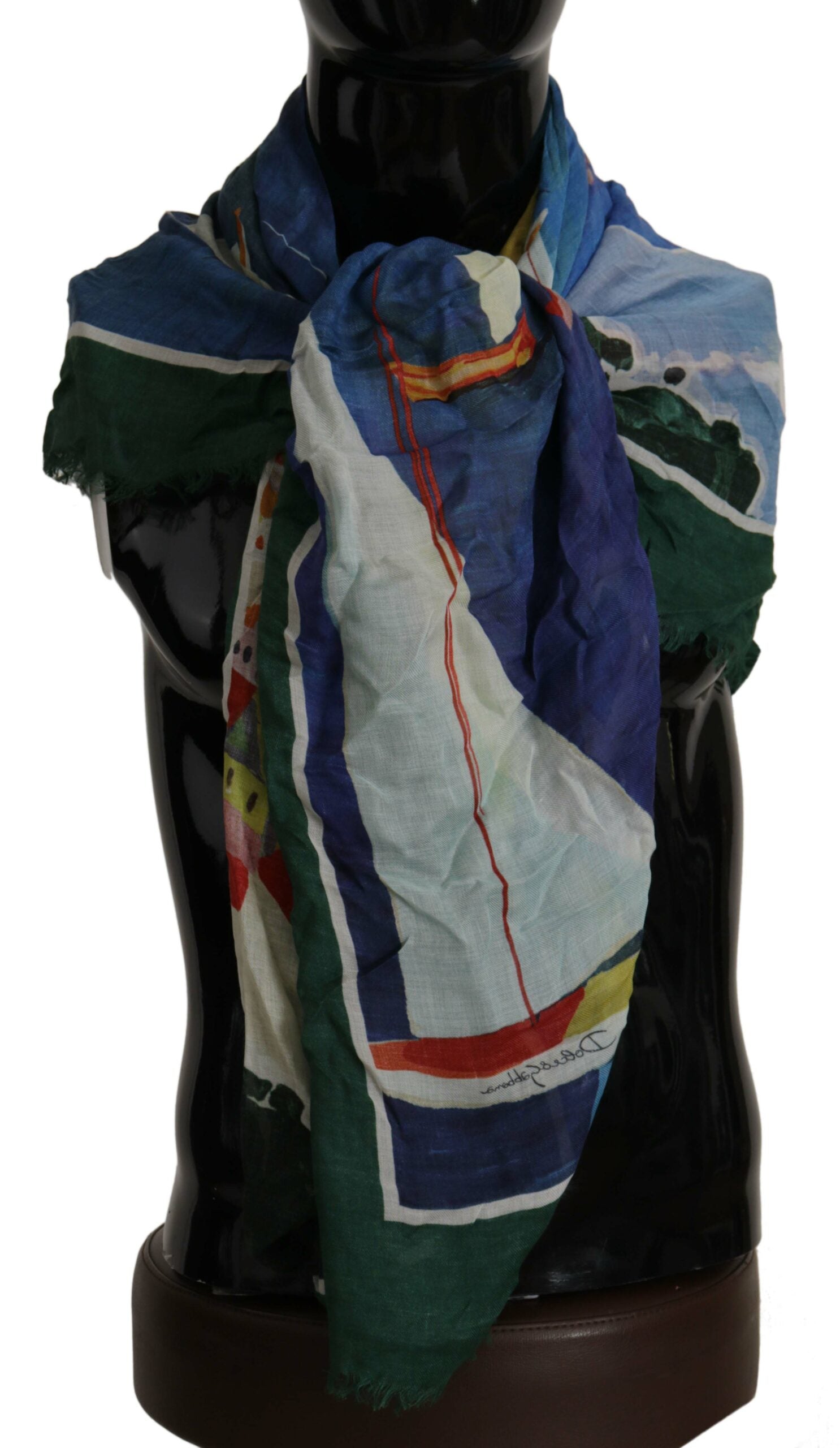 Dolce & Gabbana Elegant Silk Blend Square Multicolor Scarf