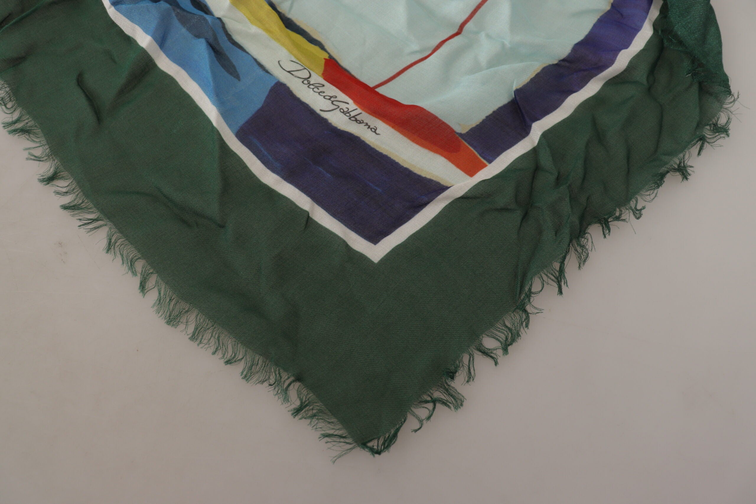 Dolce & Gabbana Elegant Silk Blend Square Multicolor Scarf