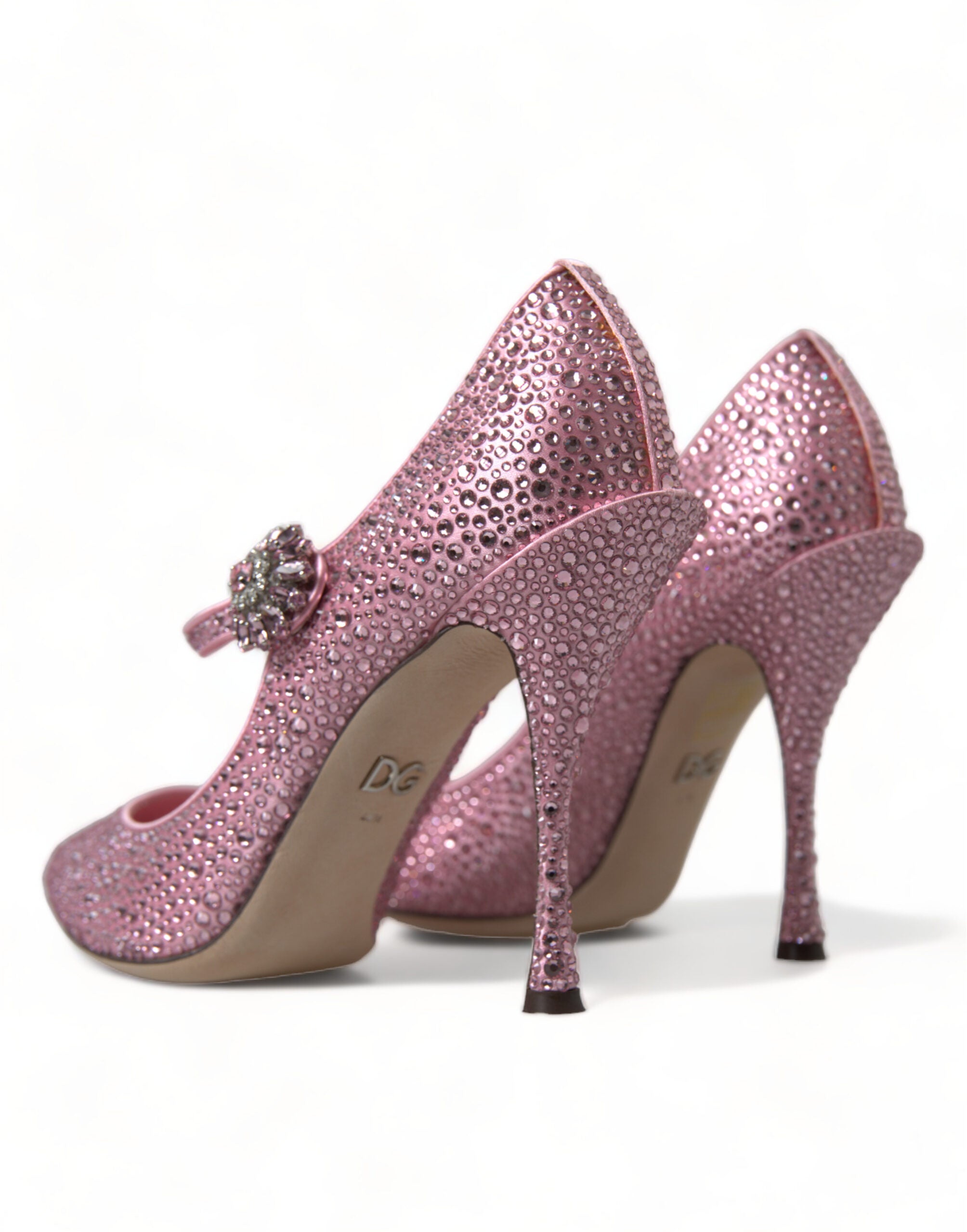 Dolce & Gabbana Enchanting Crystal Pink Pumps