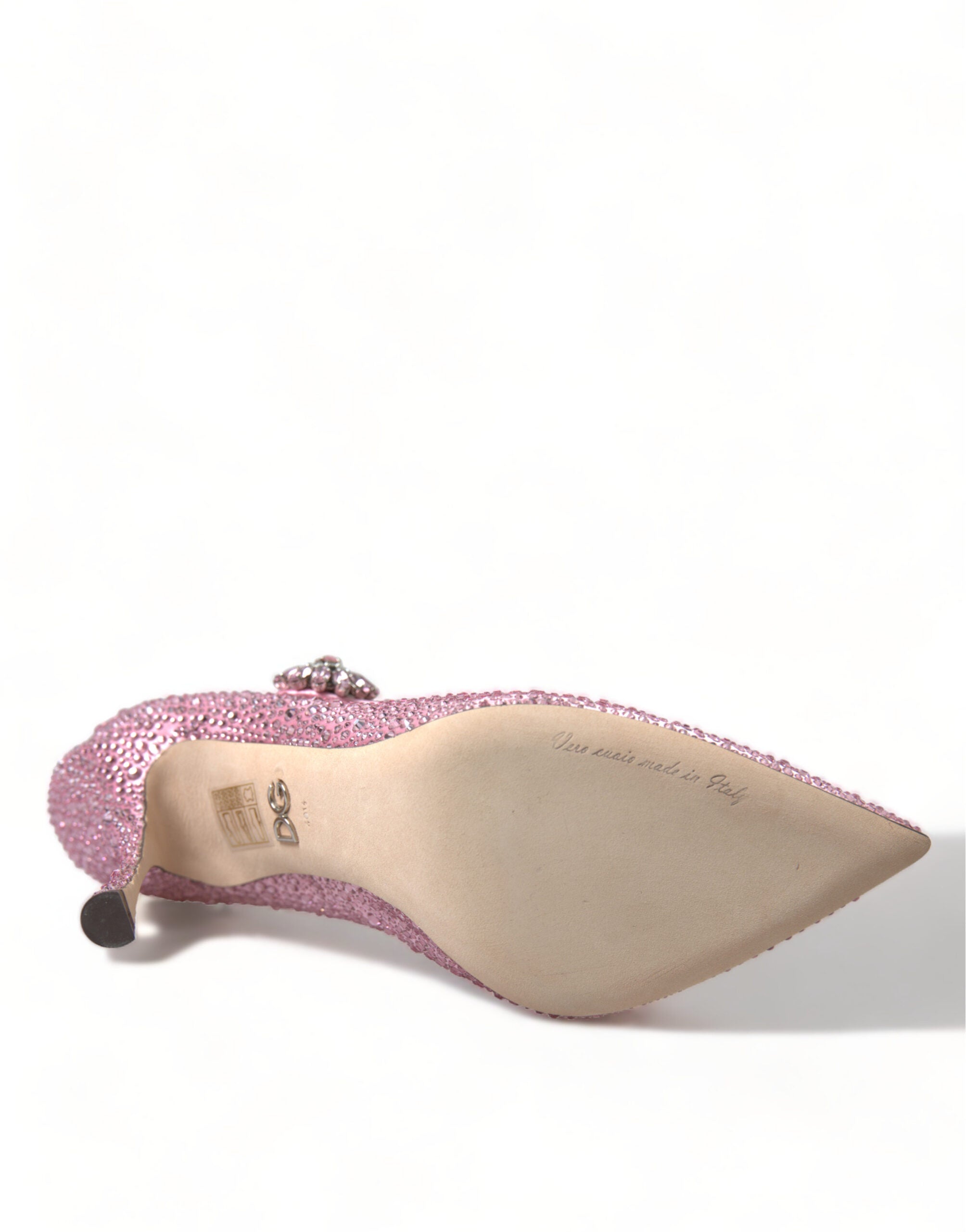Dolce & Gabbana Enchanting Crystal Pink Pumps