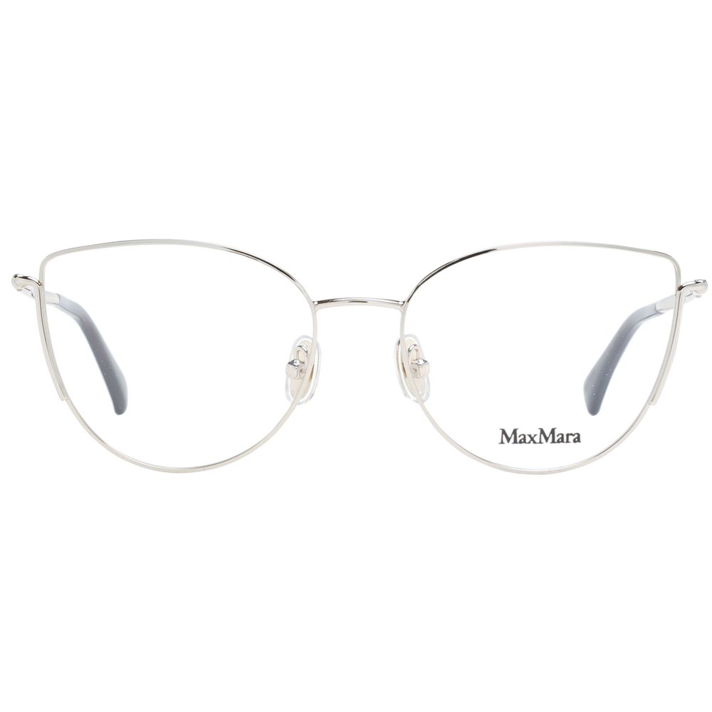 Max Mara Gold Women Optical Frame Glam Steals