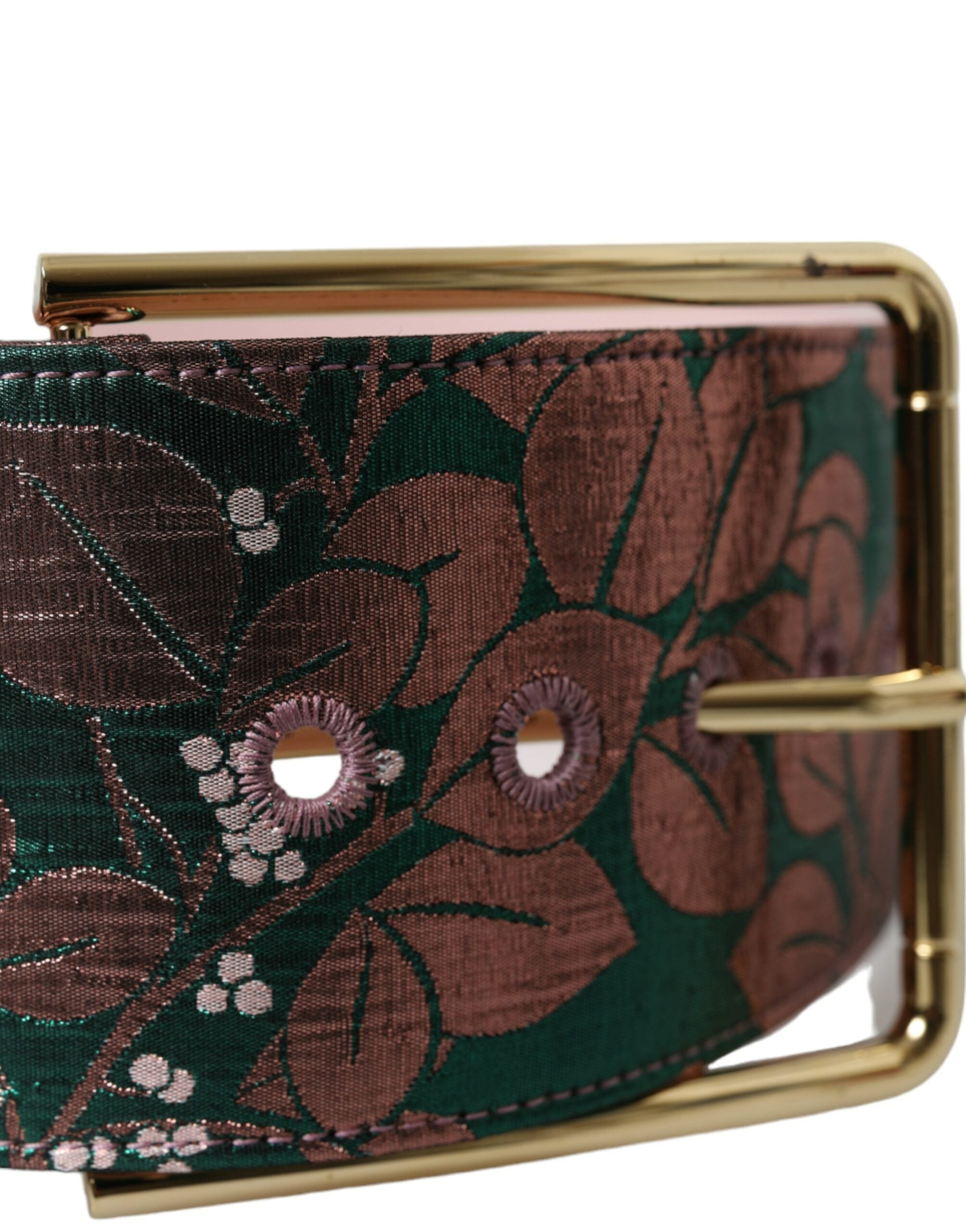 Dolce & Gabbana High-Waist Statement Multicolor Belt
