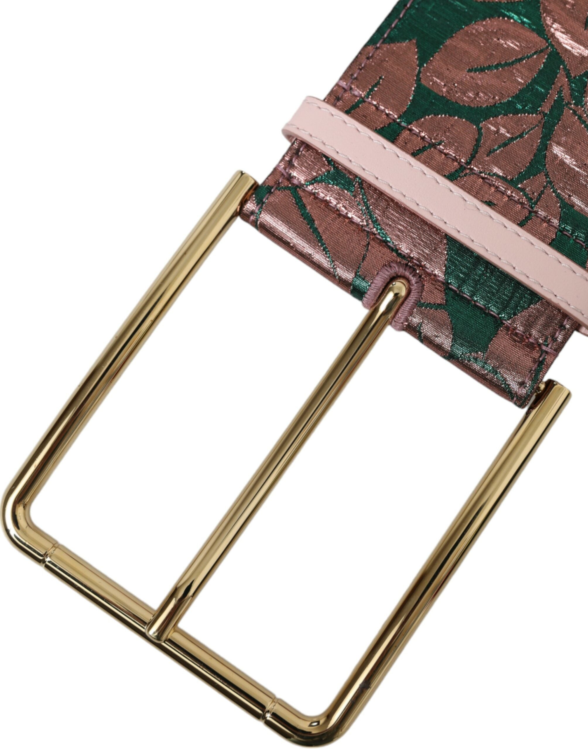 Dolce & Gabbana High-Waist Statement Multicolor Belt
