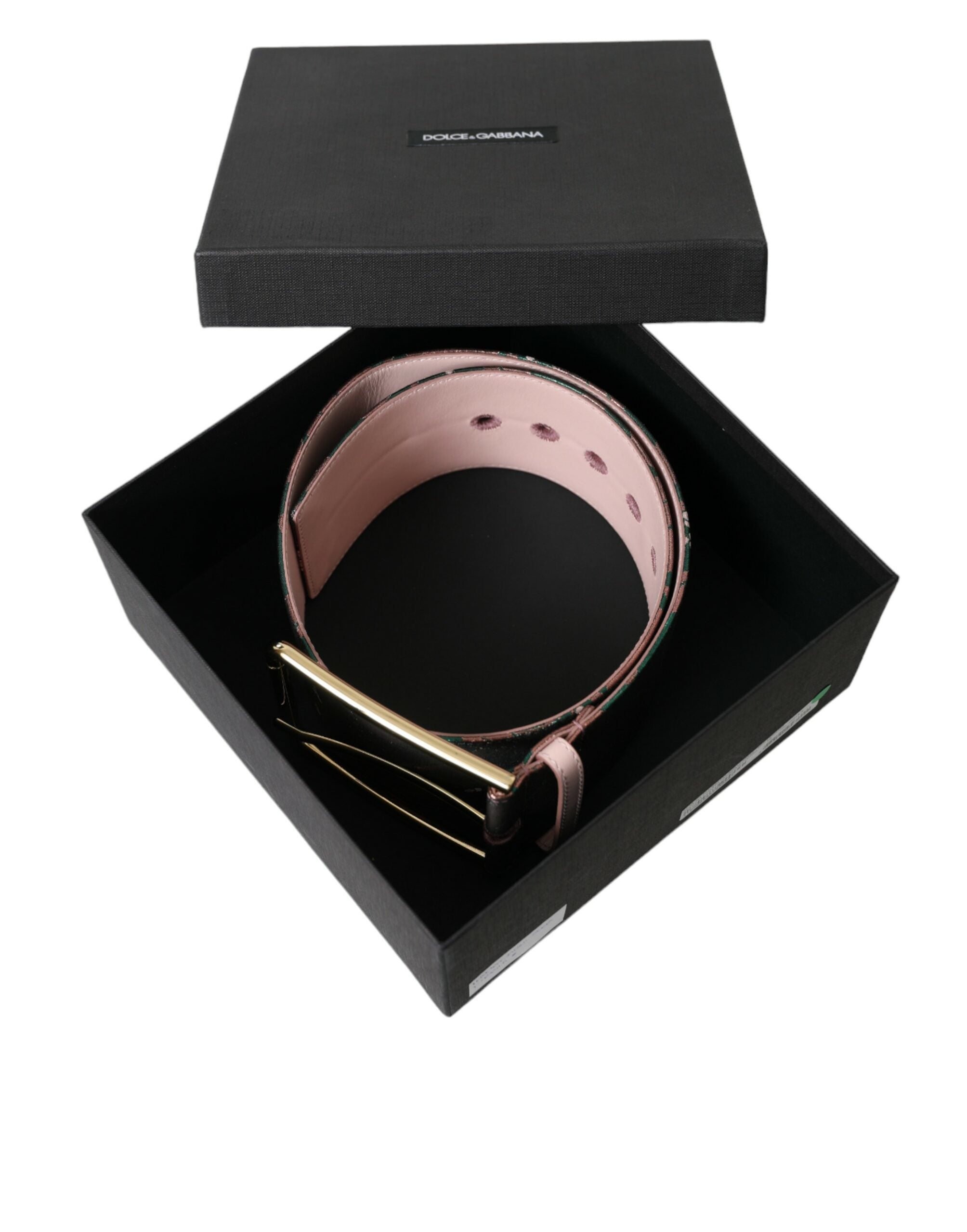 Dolce & Gabbana High-Waist Statement Multicolor Belt