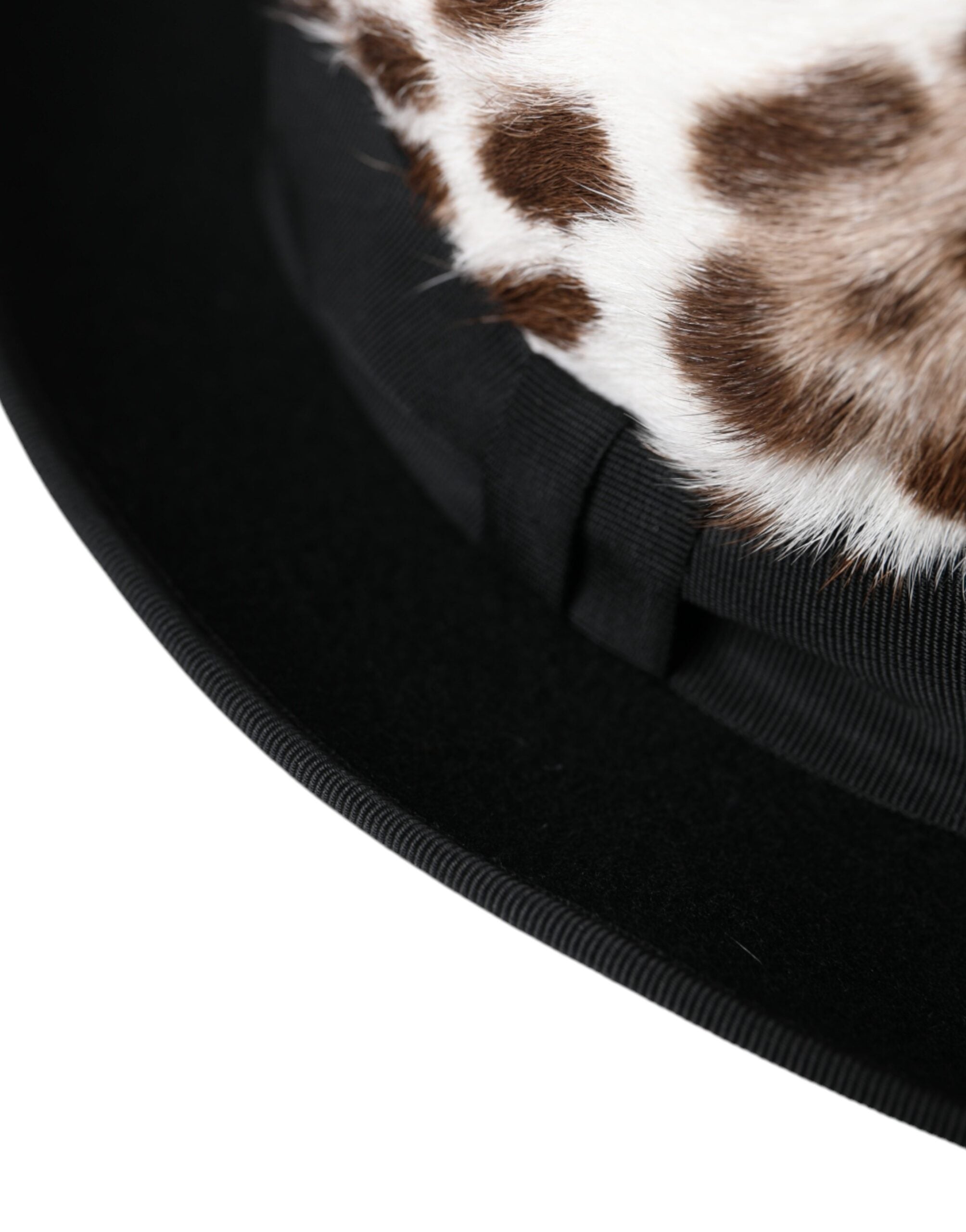 Dolce & Gabbana Leopard Women Fedora Multicolor Hat