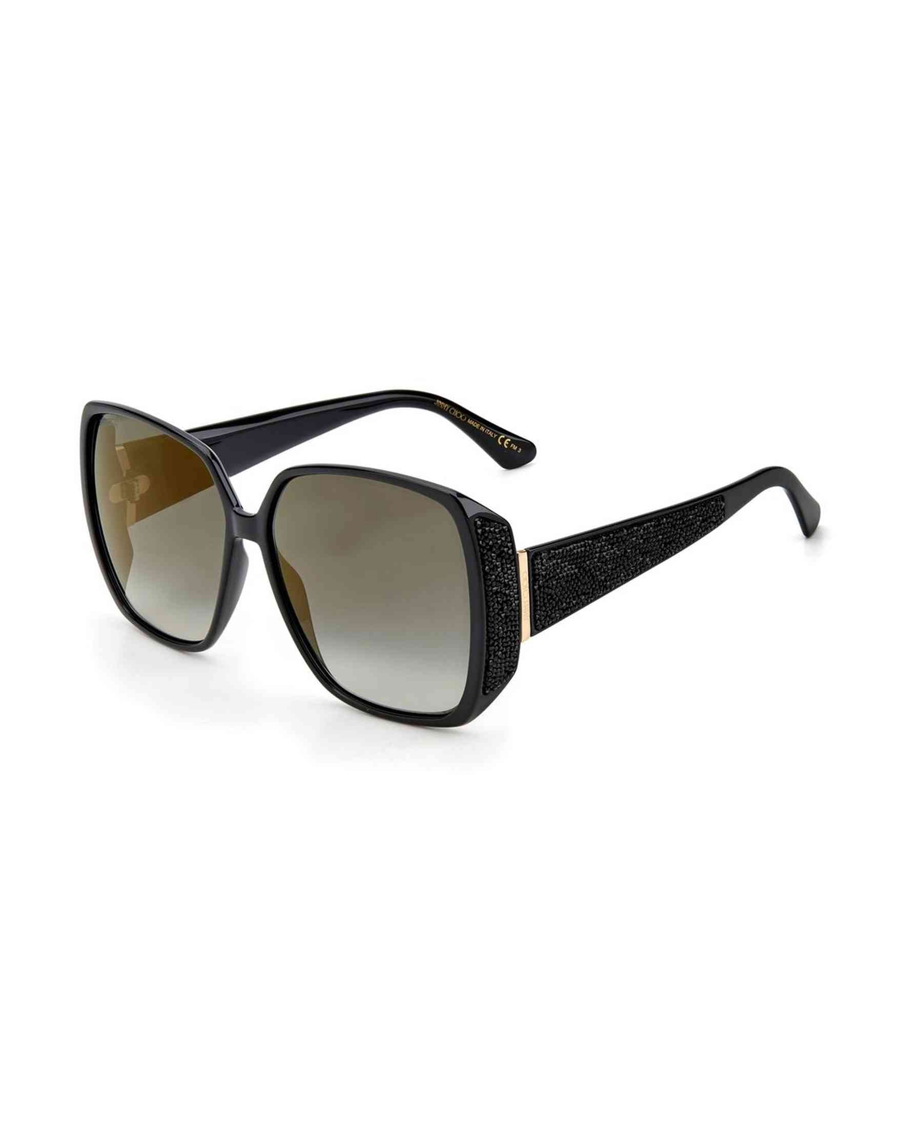 Jimmy Choo Plastic Black Sunglasses Glam Steals
