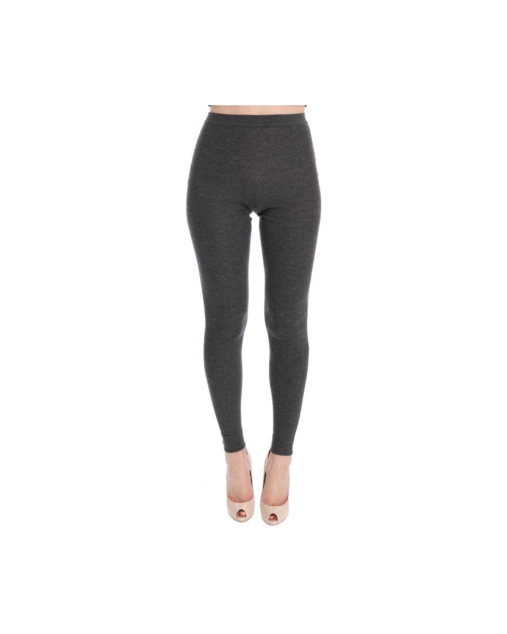 Dolce & Gabbana Gray Cashmere Stretch Tights Glam Steals