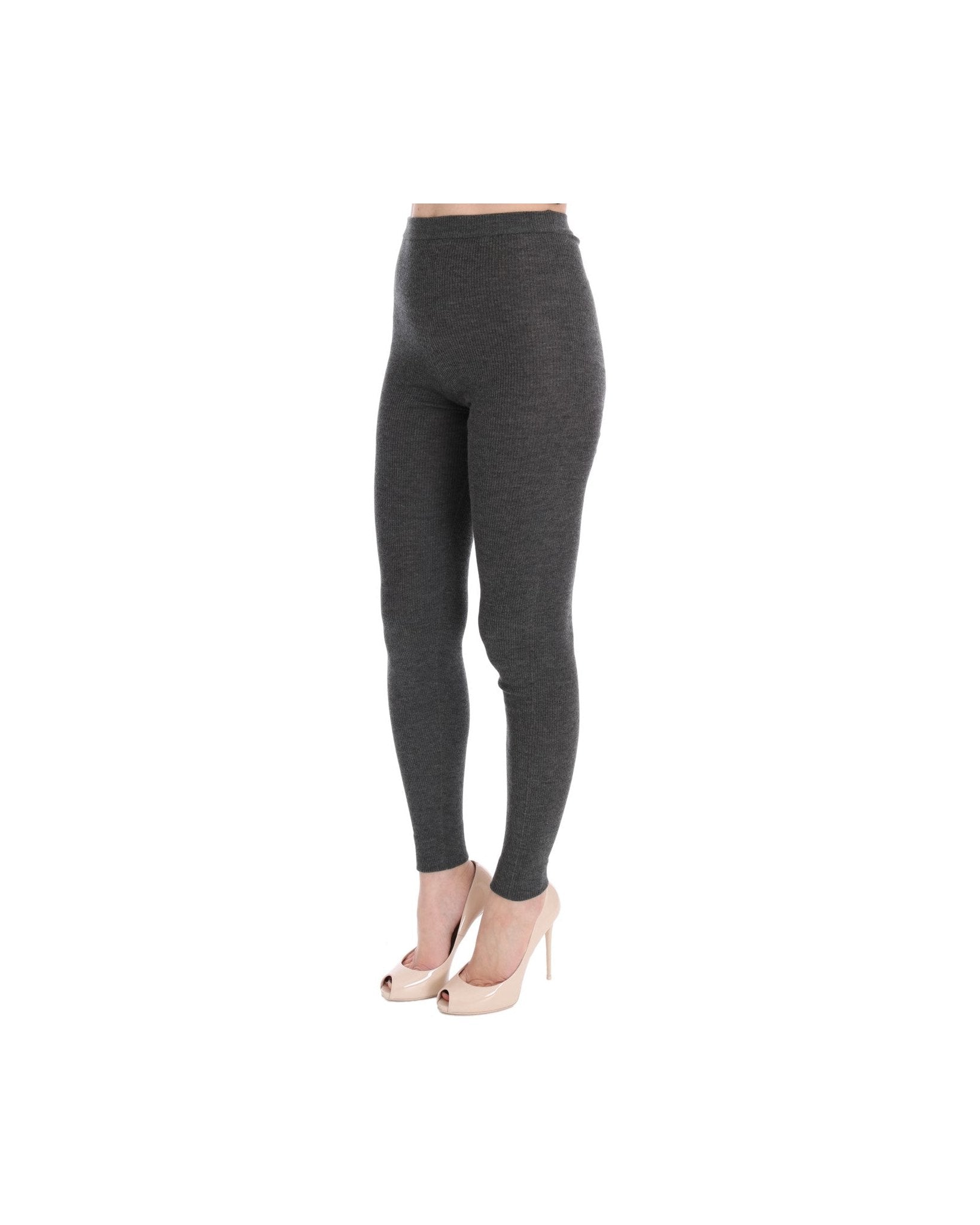 Dolce & Gabbana Gray Cashmere Stretch Tights Glam Steals